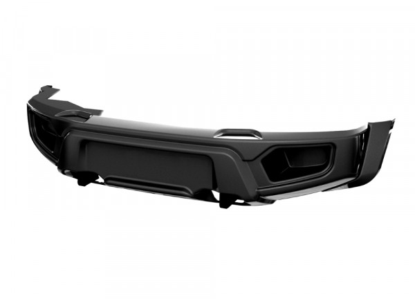 Бампер АВС-Дизайн передний без оптики UAZ Патриот/Пикап/Карго 2005- (черный) 