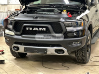 Площадка РИФ под лебёдку в штатный бампер Dodge Ram 1500 Rebel 2019+ (бензин)