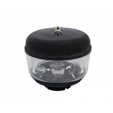 Насадка Telawei на шноркель с предочистителем воздуха прозрачная (диаметр 3 дюйма)