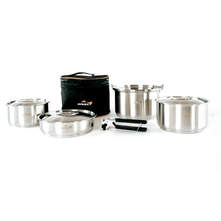 Набор посуды Kovea Kovea triple stainless cookware-l