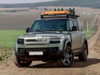 Багажник алюминиевый (платформа с креплением) Rival 1955x1270 для Land Rover Defender 110 NEW 2020-