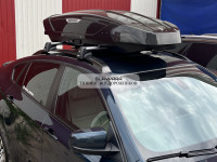 Автобокс Broomer Venture L 430л 1870*890*400 черный глянец Fast Mount 170см