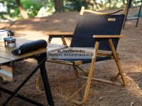 Кресло туристическое Naturehike MW02, черное, до 120 кг