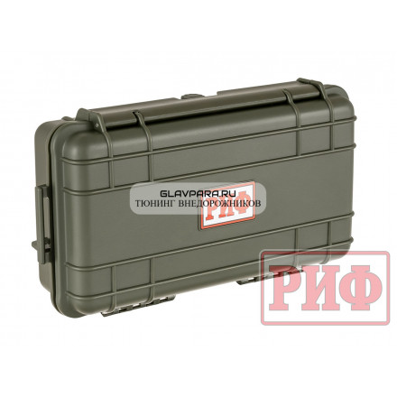 Кейс защитный ударопрочный РИФ 237x137х70 мм IP67, цвет Хаки