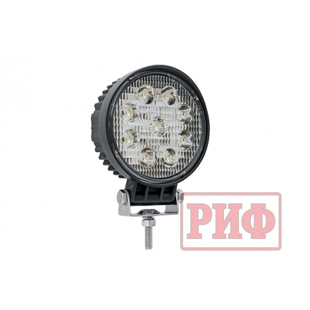 Светодиодная фара рабочего света РИФ D114 мм 27W Светодиодная фара рабочего света РИФ D114 мм 27W
