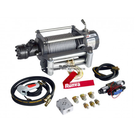 Лебёдка гидравлическая Runva 10000lbs 4536 кг