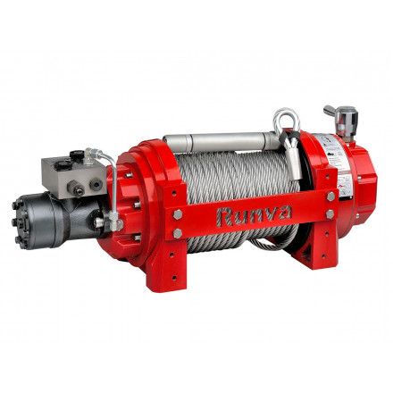 Лебёдка гидравлическая Runva 15000 lbs 6800 кг HWV15000
