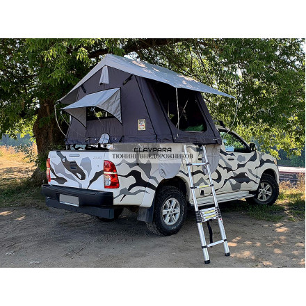 Багажник усиленный под палатку для крышки HAL Pro (крепление и поперечины 1700 мм) для пикапов