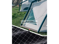 Палатка Naturehike Lingfeng Air 7.3 2-местная, быстросборная, надувной каркас, бело-голубая