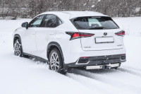 Фаркоп PT GROUP для Lexus NX с 2014 - съемный квадрат, нагрузки: 1500/80 кг (без электрики в комплекте)