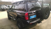 Силовые пороги KDT алюминиевые на Nissan Patrol Y61