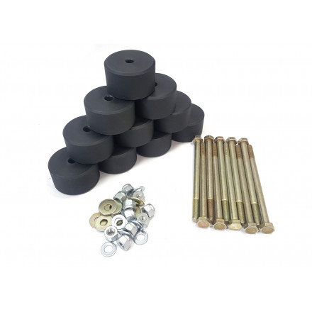 Лифт комплект кузова Mitsubishi Pajero II на 40 мм, капролон (3 дверный)