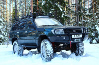 Силовые пороги АМЗ для Toyota Land Cruiser 105