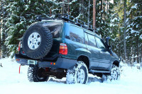 Силовые пороги АМЗ для Toyota Land Cruiser 105