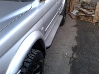 Пороги силовые для Mitsubishi Pajero Sport 1998-2008