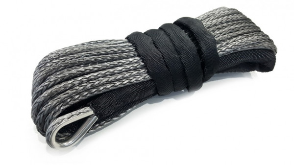 Трос для лебедки синтетический Dyneema 6 мм*18 метров